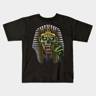 Zombie Egyptian Pharaoh Mummy Kids T-Shirt